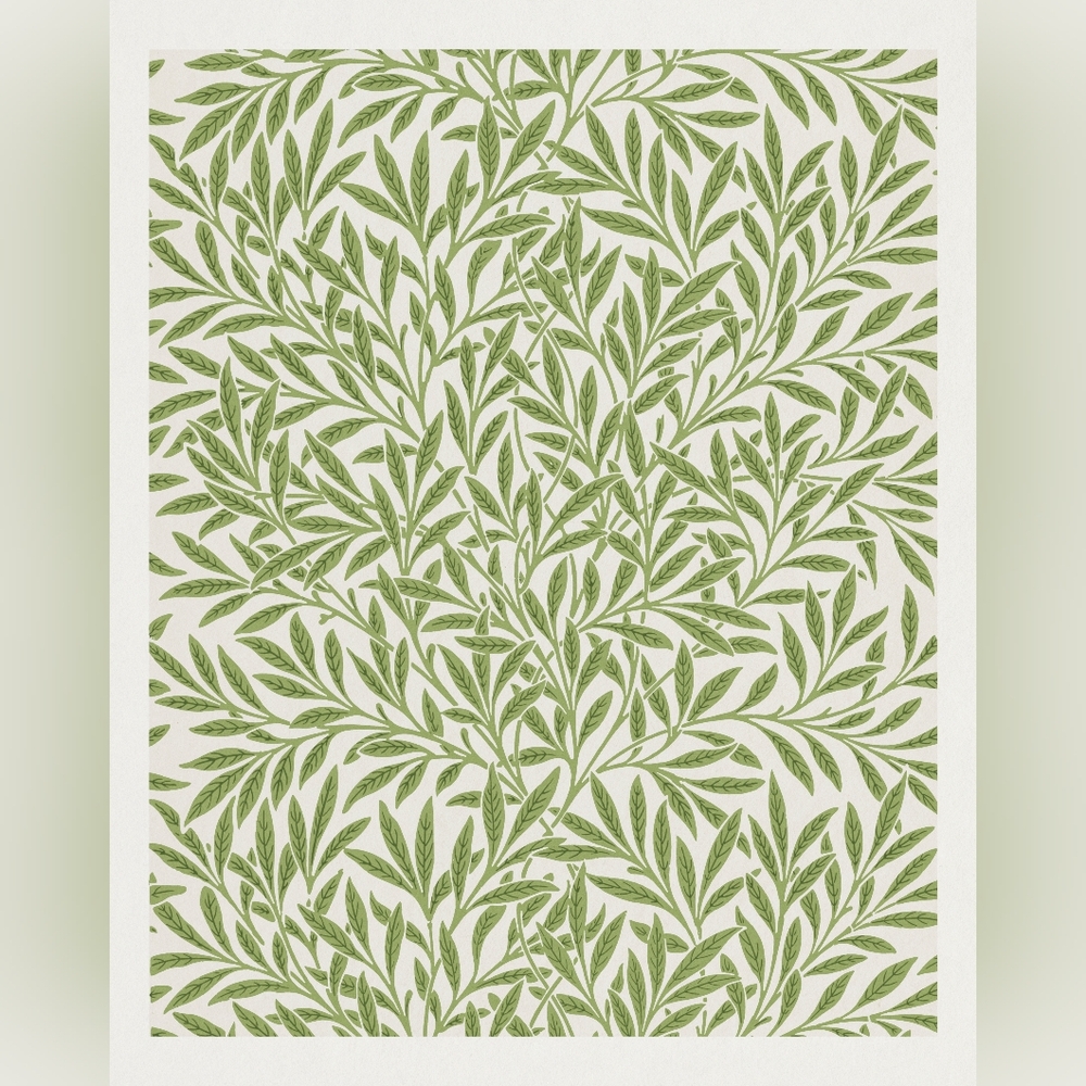 William Morris's Willow pattern (1874)